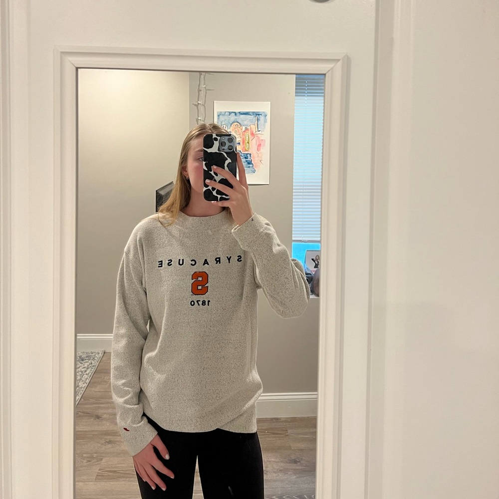 Syracuse University Tan/Black Mockneck